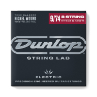 Jim Dunlop Nickel Wound Electric Guitar Strings 09-74 | 8-String (DEN0974-8)