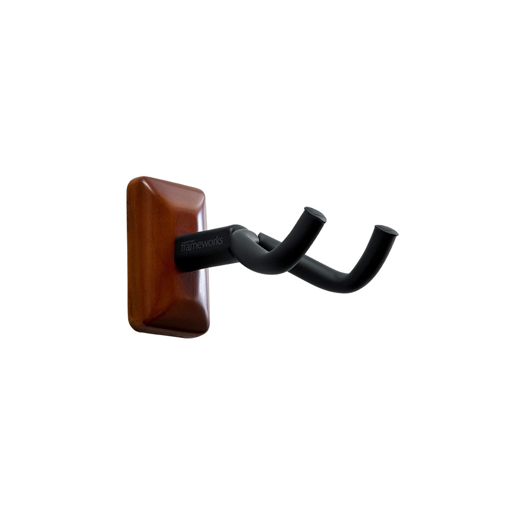 Тримач для гітари Gator Frameworks Wall Mount Guitar Hanger Mahogany (GFW-GTR-HNGRMHG)