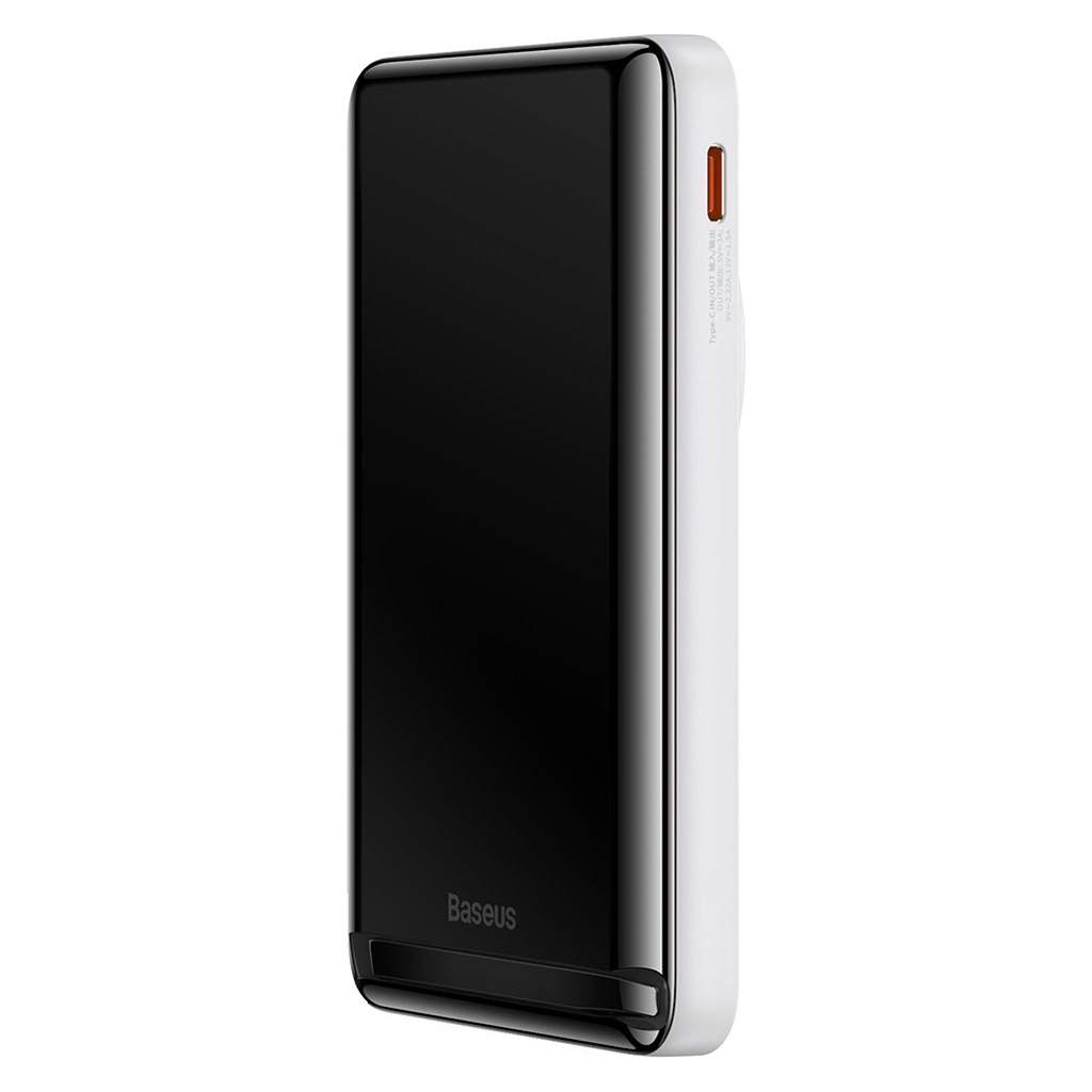 Повербанк Baseus Magnetic Bracket 10000mAh 20W, White (PPCXZ10) (PPCX000002)