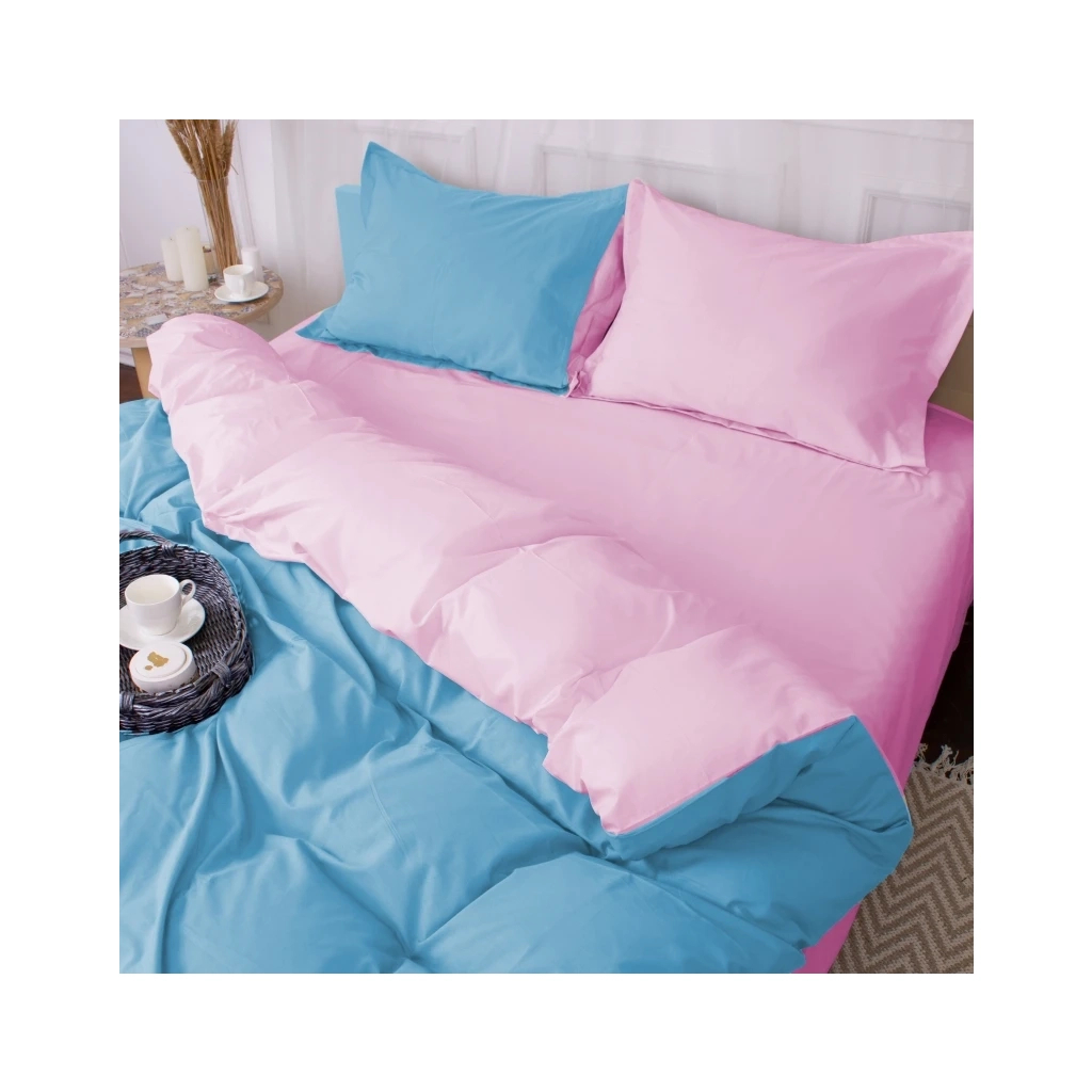 Постільна білизна MirSon Poplin Line 018 + 067 Nelson 110x140 (2200006277736)