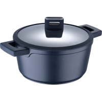 MasterPro Indigo saucepan with lid 24 cm 4.5 L (BGMP-7979)