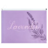 Папка на блискавці Axent zip-lock А4+ Lavender-1 (1497-36-A)