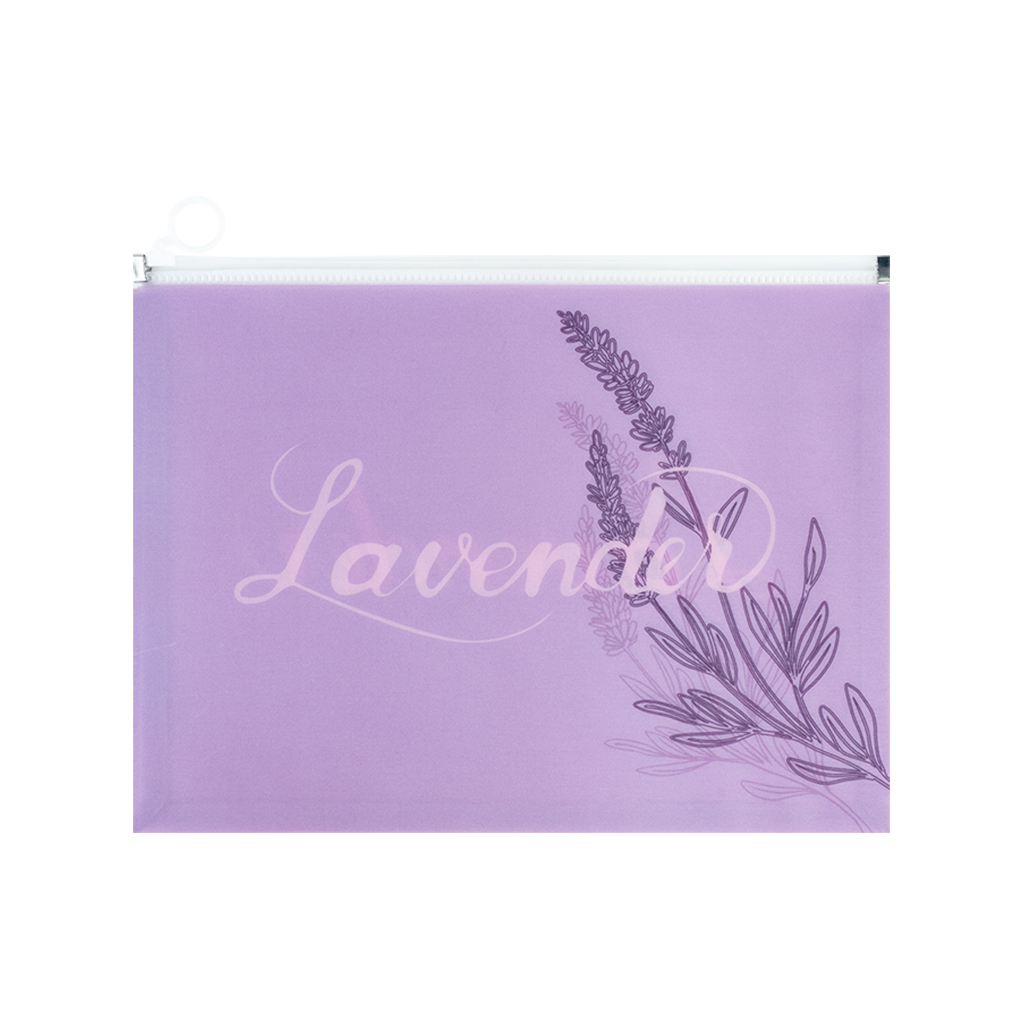 Папка на блискавці Axent zip-lock А4+ Lavender-1 (1497-36-A)