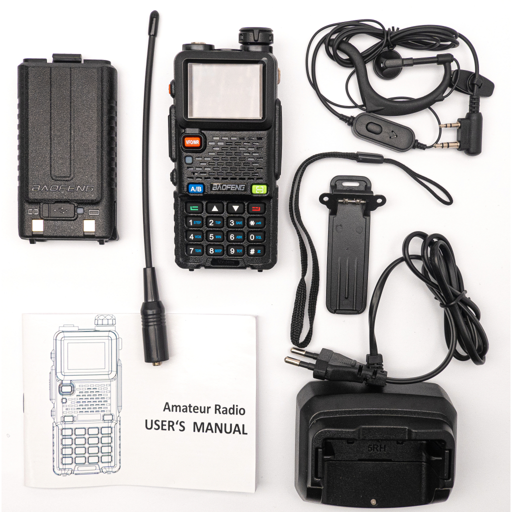 Портативна рація Baofeng UV-5RH Black