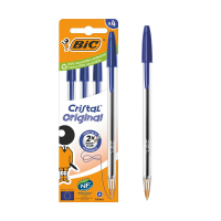 Bic Cristal oil pen, blue, 4 pcs (bc516332)