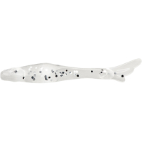 Fishing silicone FishUP Aji Tiny 1.5" 411 - UV Clear/Silver (12pcs/pack) (1864.14.83)