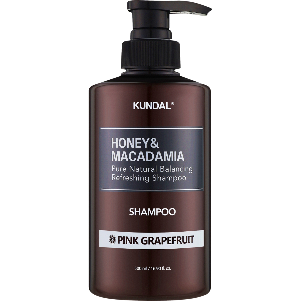 Шампунь Kundal Honey & Macadamia Shampoo Pink Grapefruit 500 мл (8809568740401)