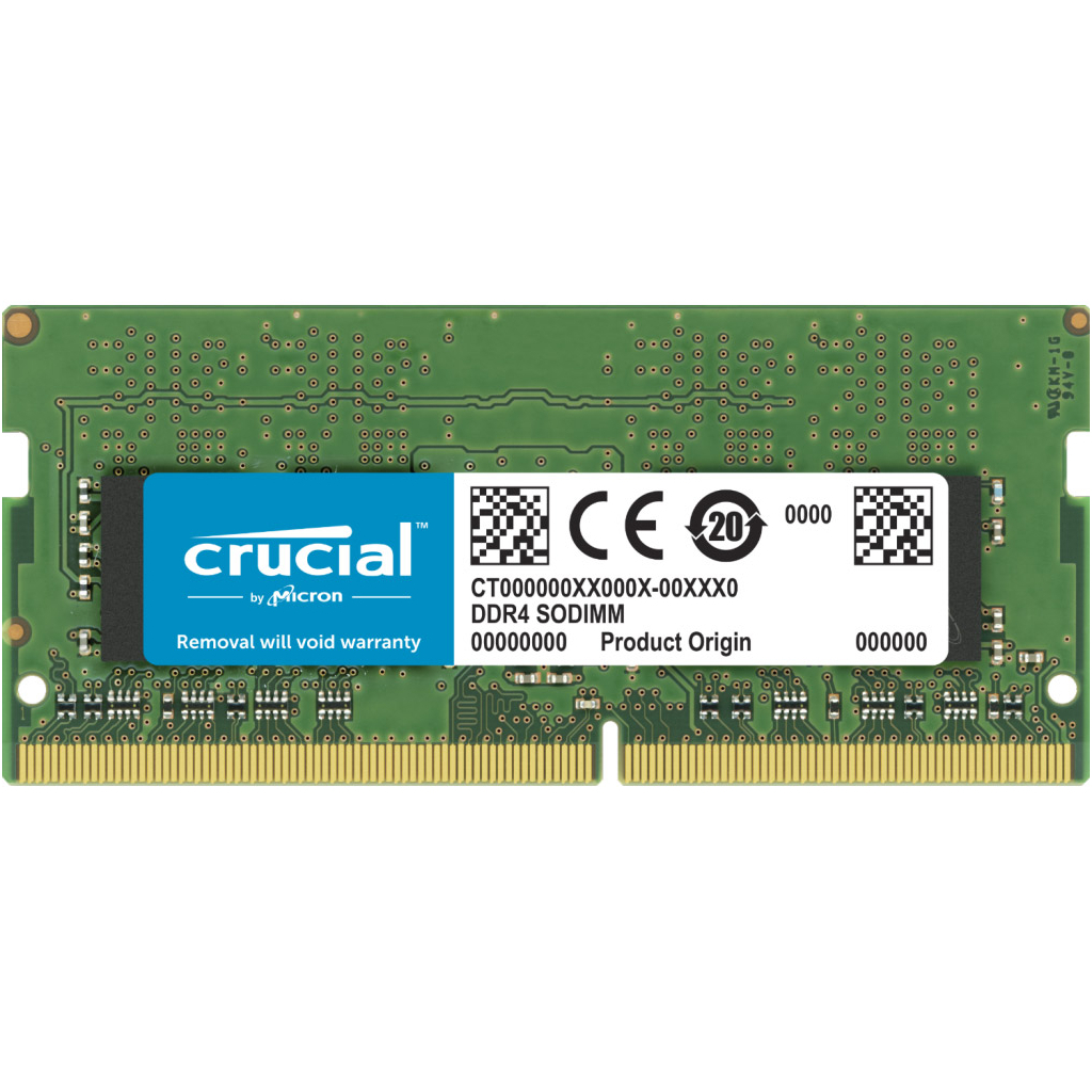 Модуль пам'яті для ноутбука SoDIMM DDR4 32GB 3200 MHz Micron (CT32G4SFD832AT)