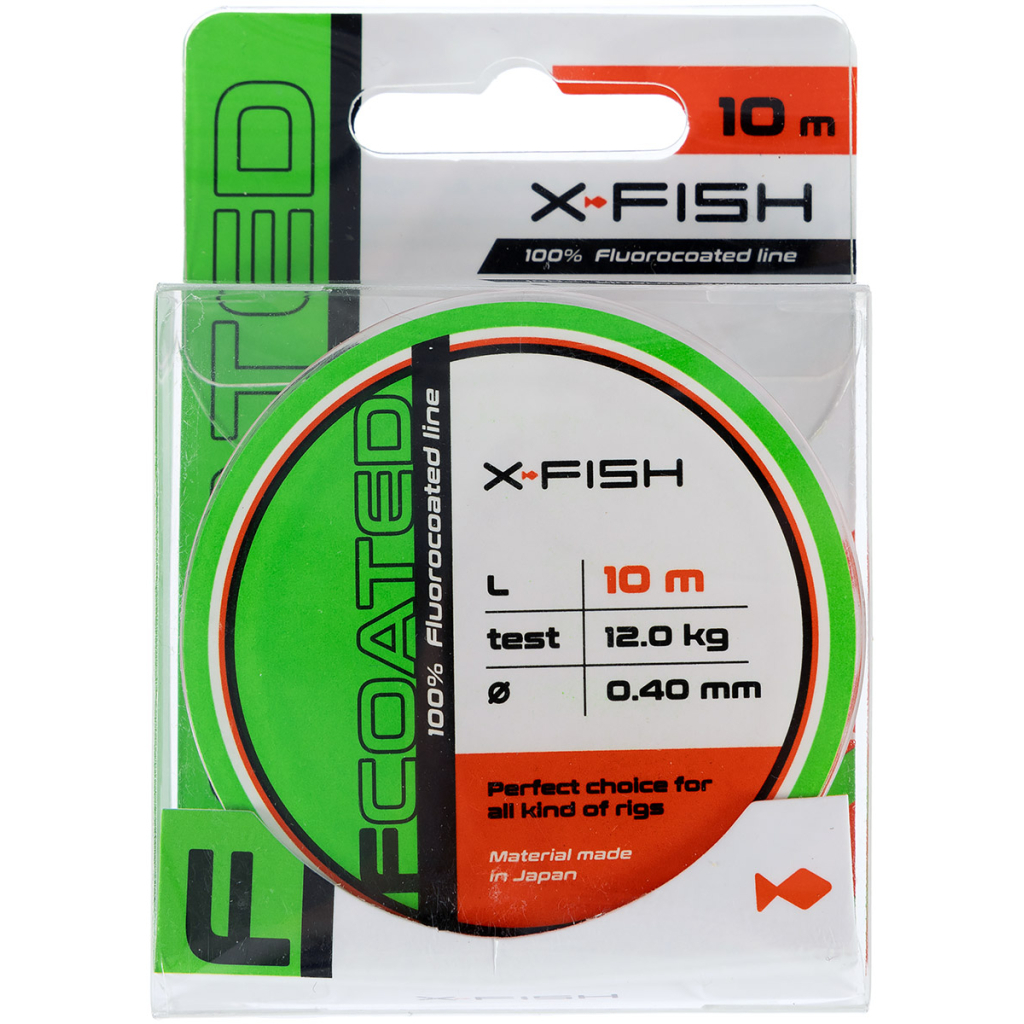 Флюорокарбон X-Fish FCoated 10m 0.40mm 12.0kg (1917.01.32)