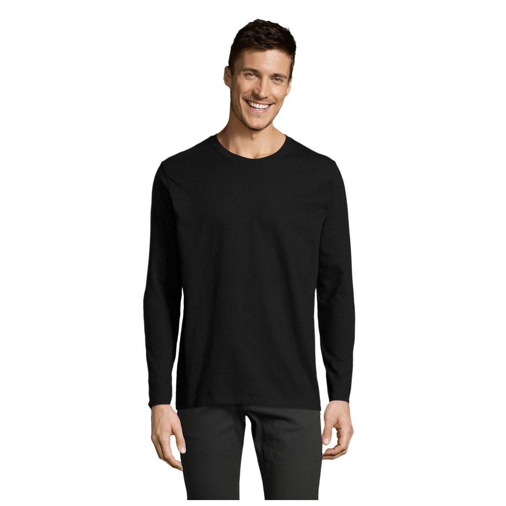 Лонгслів Sol's Imperial LSL men чорний M (02074309M)