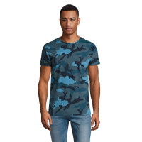 T-shirt Sol's Camo men blue camo XXL (01188536XXL)