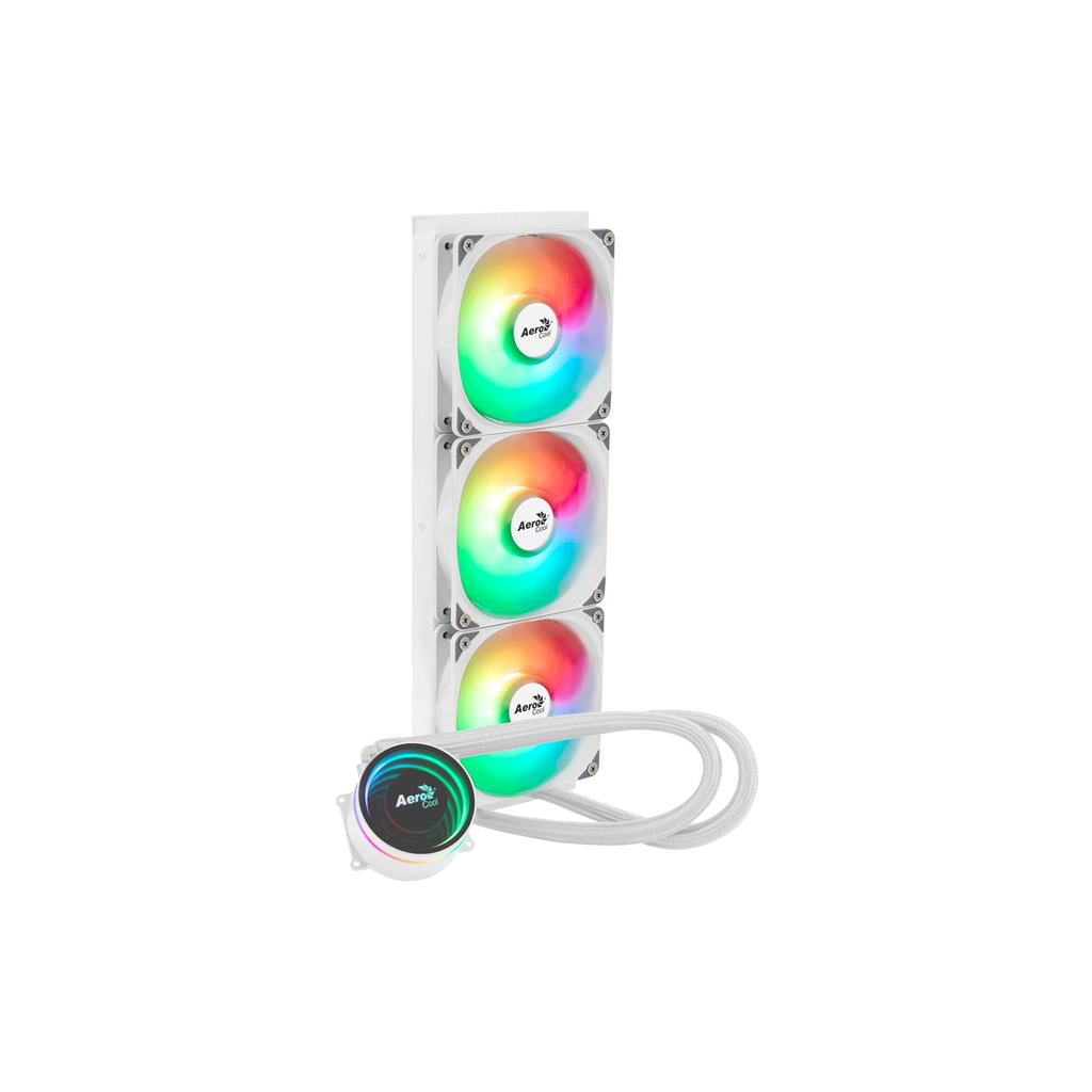 Система рідинного охолодження AeroCool Oasis L360 White (ACLA-OA36117.21)