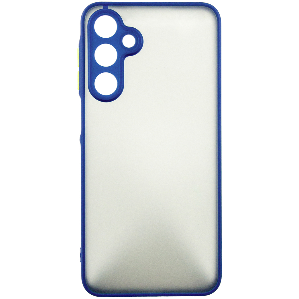 Чохол до мобільного телефона Dengos Samsung Galaxy A16 Matte + glass 2pcs (Blue) (DG-CTG2P-03)