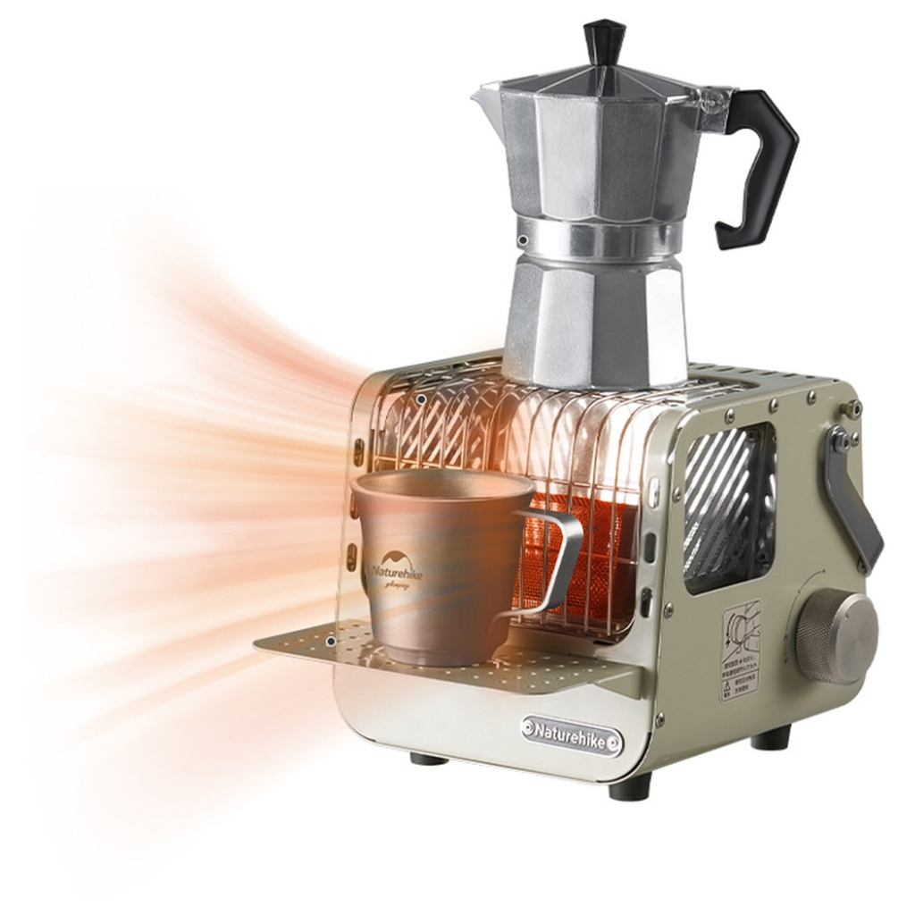 Газовий обігрівач Naturehike CNK2300CW018 сірий (6976507666855)