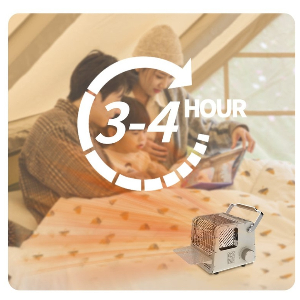 Газовий обігрівач Naturehike CNK2300CW018 сірий (6976507666855)