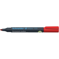 Marker Schneider MAXX 133 permanent 1-4 mm, red (S113302)