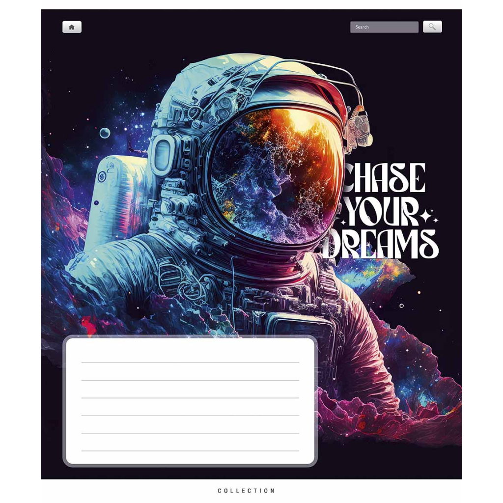 Зошит Школярик Chase your dreams 18 аркушів клітинка (018-3510K) Зошит Школярик Chase your dreams 18 аркушів клітинка (018-3510K)