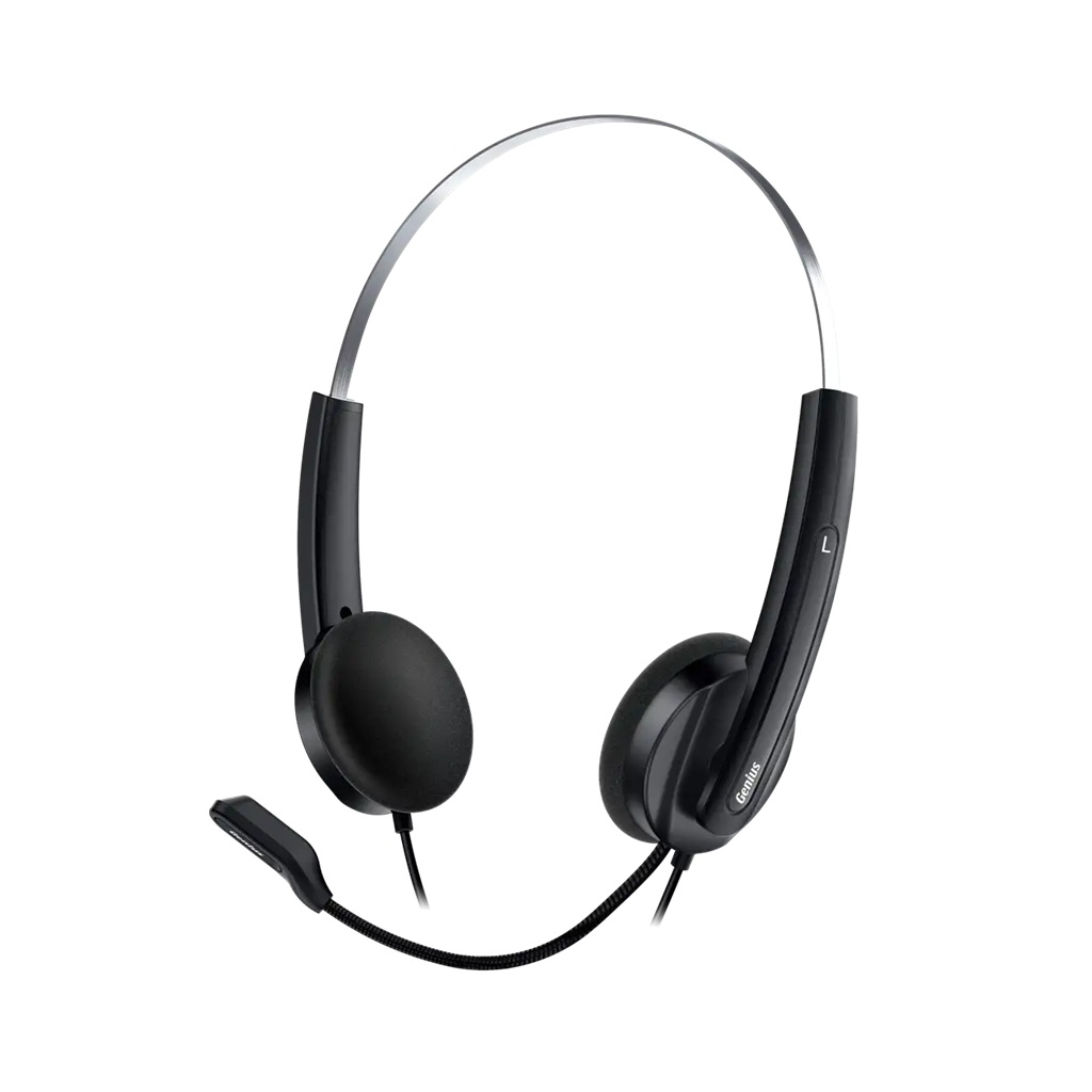 Навушники Genius HS-220U USB-C Black (31710032401) Навушники Genius HS-220U USB-C Black (31710032401)