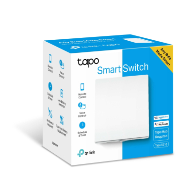 Розумний вимикач TP-Link Tapo S210 868 MHz 250V 4A (TAPO-S210)
