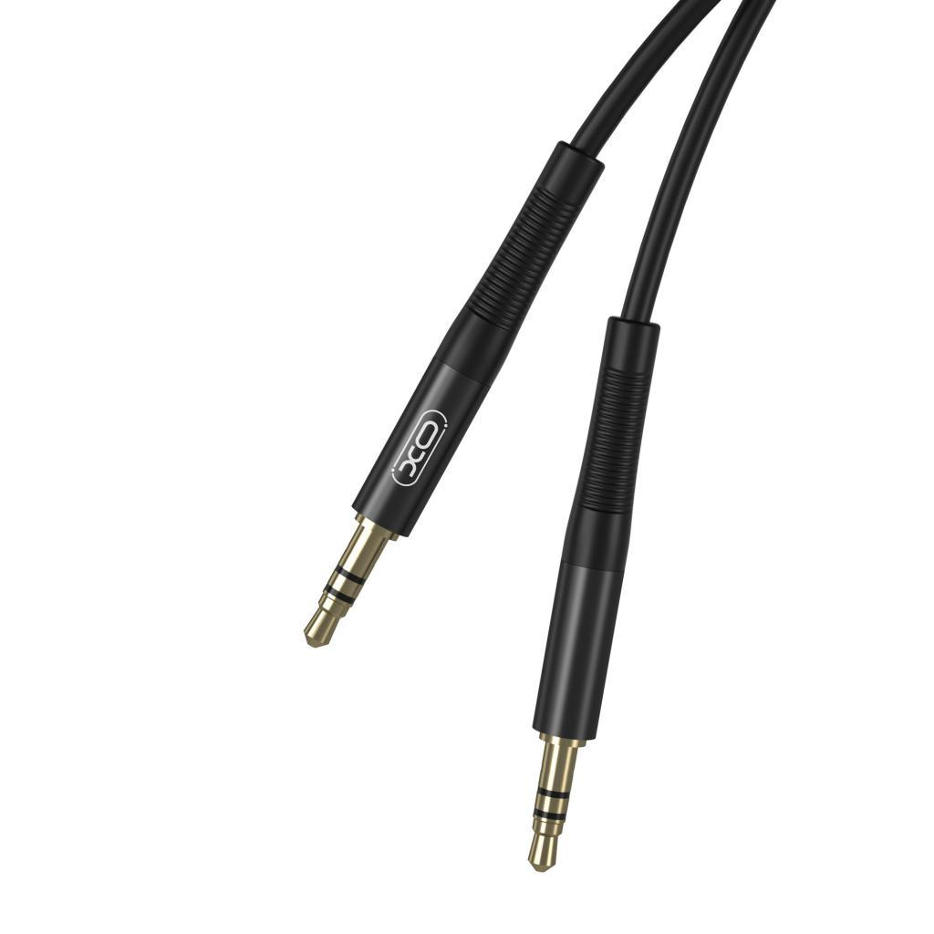 Кабель мультимедійний 3.5mm M to 3.5mm M 1.0m black XO (NBR175A-BK) Кабель мультимедійний 3.5mm M to 3.5mm M 1.0m black XO (NBR175A-BK)