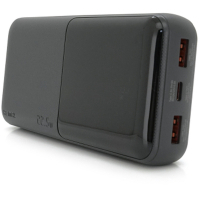 Батарея універсальна Remax 20000mAh, 22.5W, 2*USB+Type-C, Black (RPP-623)