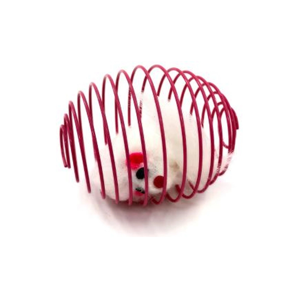 Іграшка для котів Hippie Pet М'ячик з мишкою рожевий 7 см (HIPCT2304027RO) Іграшка для котів Hippie Pet М'ячик з мишкою рожевий 7 см (HIPCT2304027RO)