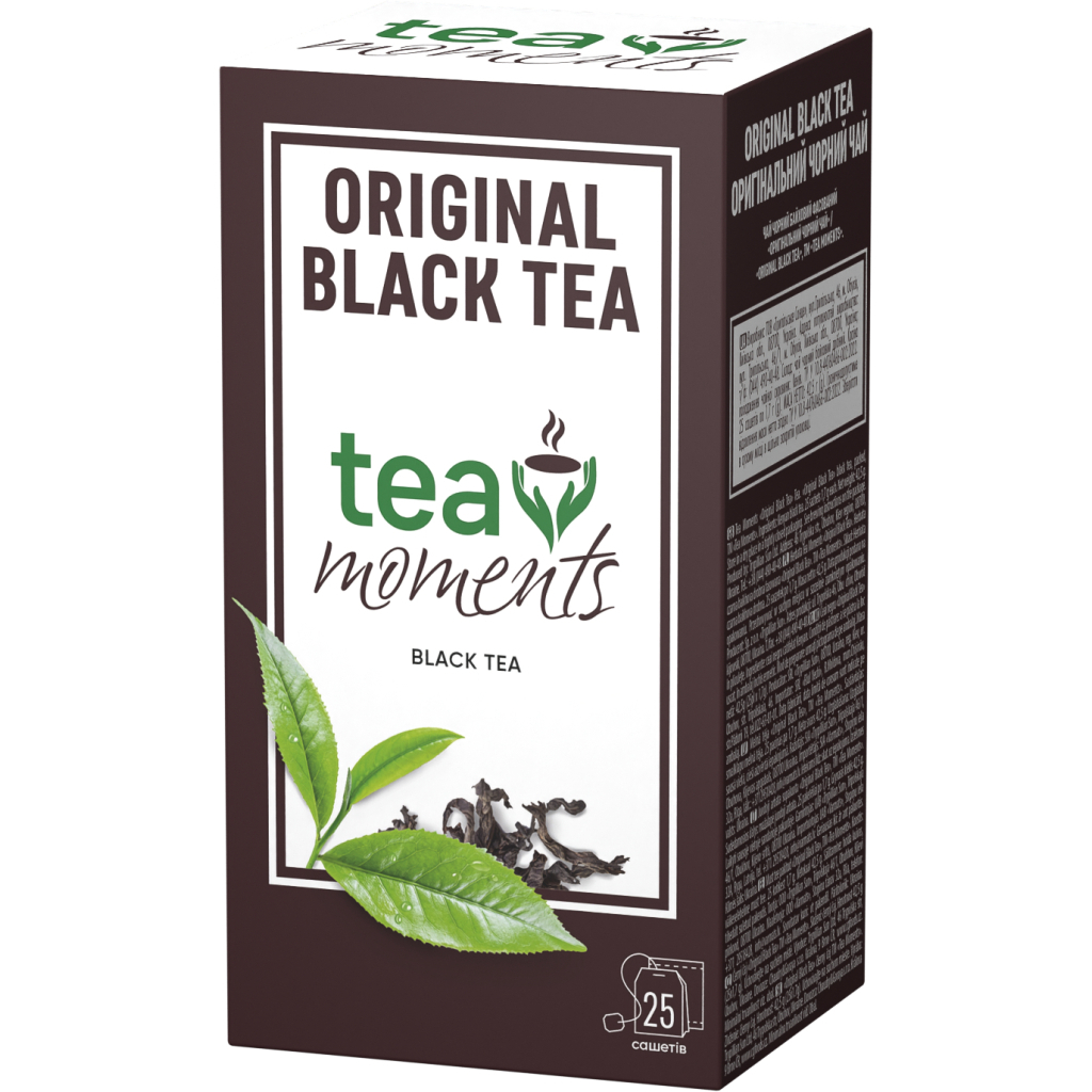 Чай Tea Moments Original Black Tea 25х1.7 г (tm.00582)