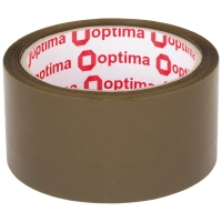 Скотч Optima 48 мм х 50 м х 43 мкм Extra, коричневий (O45327)