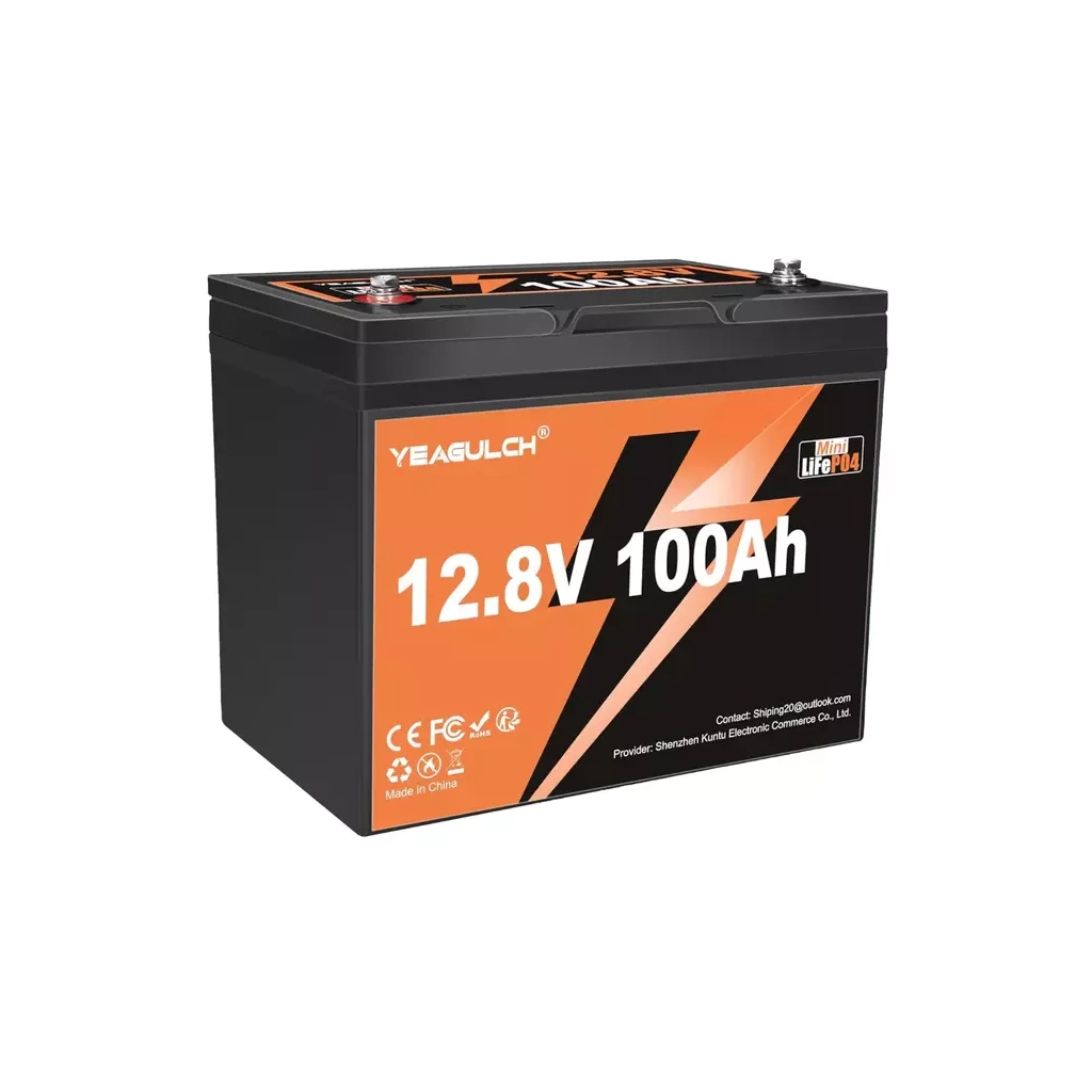 Батарея LiFePo4 YEAGULCH 12.8V - 100Ah (YEAGULCH-12,8V/100Ah)