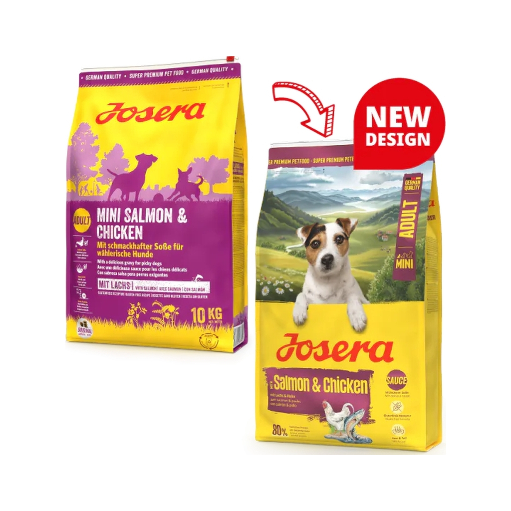 Сухий корм для собак Josera Mini Salmon & Chicken 900 г (4032254785231) Сухий корм для собак Josera Mini Salmon & Chicken 900 г (4032254785231)