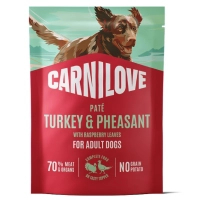 Canned food for dogs Carnilove Turkey & Pheasant with Raspberry Leaves 300 g (8595602583652)