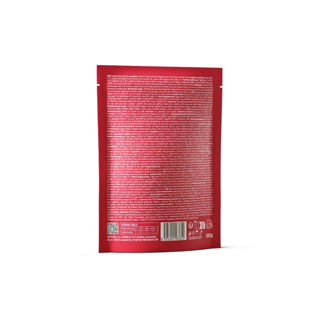 Консерви для собак Carnilove Turkey & Pheasant with Raspberry Leaves 300 г (8595602583652)