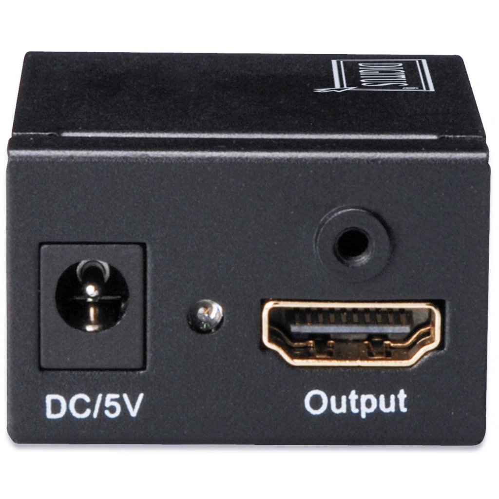 Адаптер HDMI extender 35m 1920x1080 60Hz repeater Digitus (DS-55901) Адаптер HDMI extender 35m 1920x1080 60Hz repeater Digitus (DS-55901)