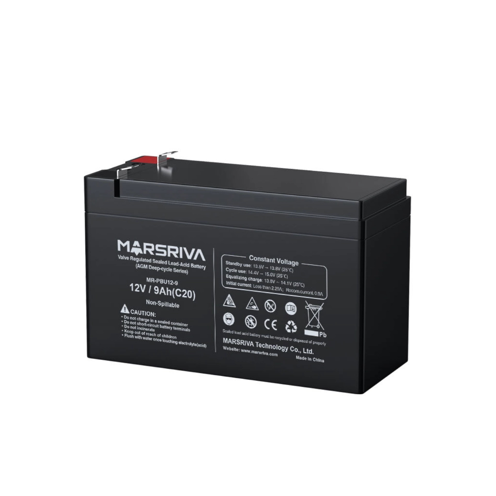 Батарея до ДБЖ Marsriva 12V 9Ah (MR-PBU12-9) Батарея до ДБЖ Marsriva 12V 9Ah (MR-PBU12-9)