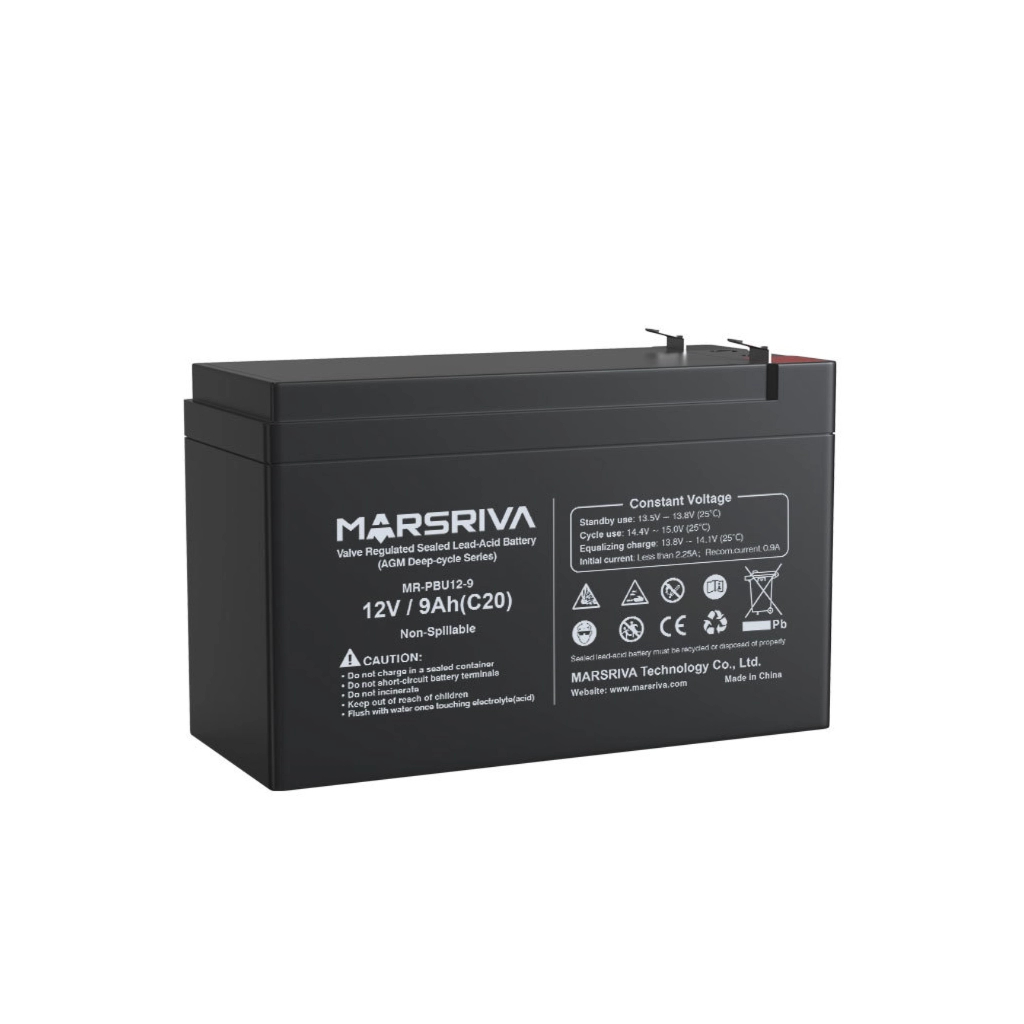 Батарея до ДБЖ Marsriva 12V 9Ah (MR-PBU12-9)