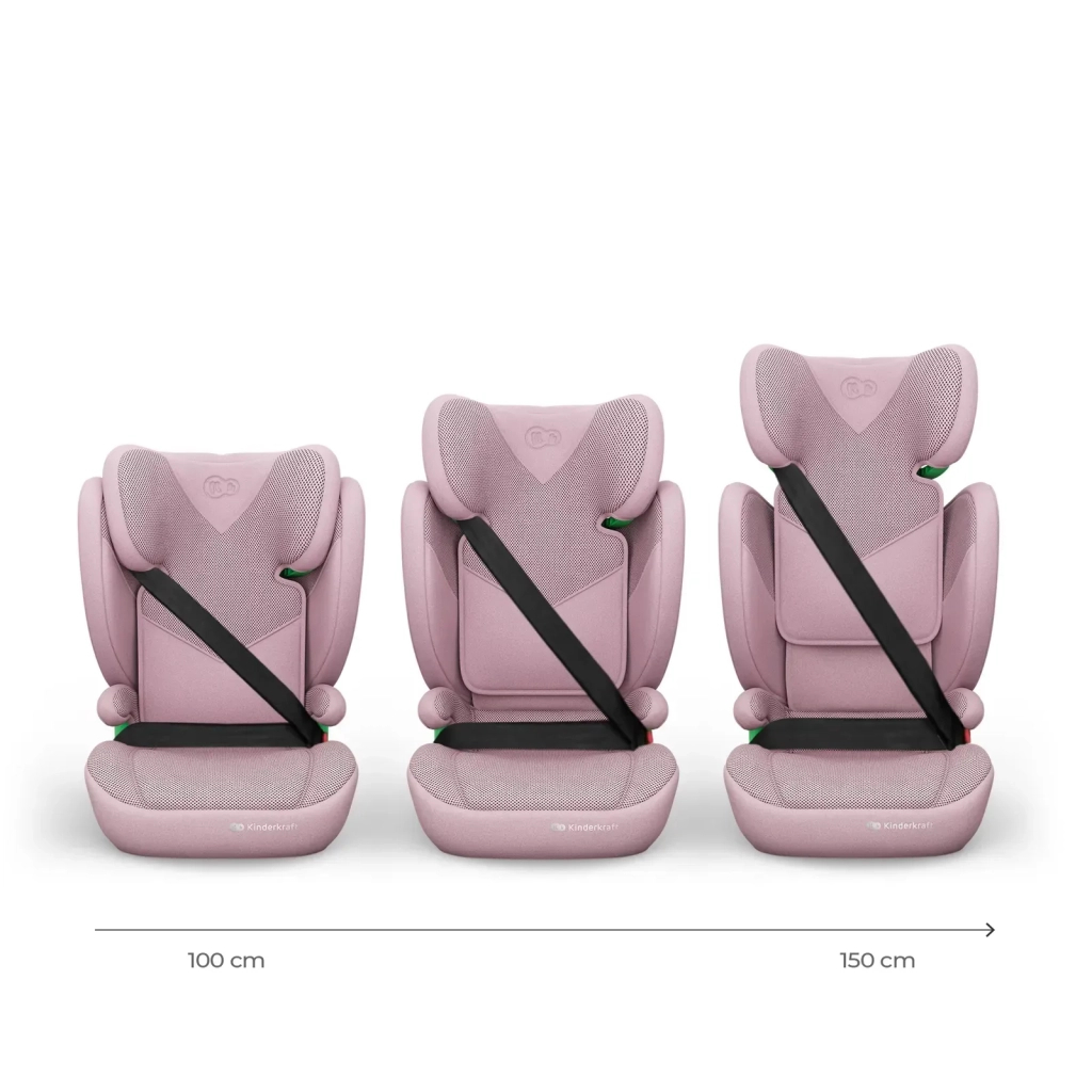 Автокрісло Kinderkraft Junior Fix 2 Plus i-Size Pink (KCJUFI20PNKPL0N) (5902533931170)