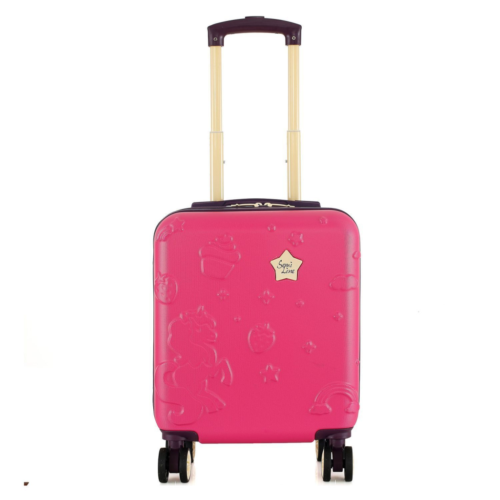Валіза Semi Line 16" (XS) Rose/Black (T5881-1) (DAS303609)