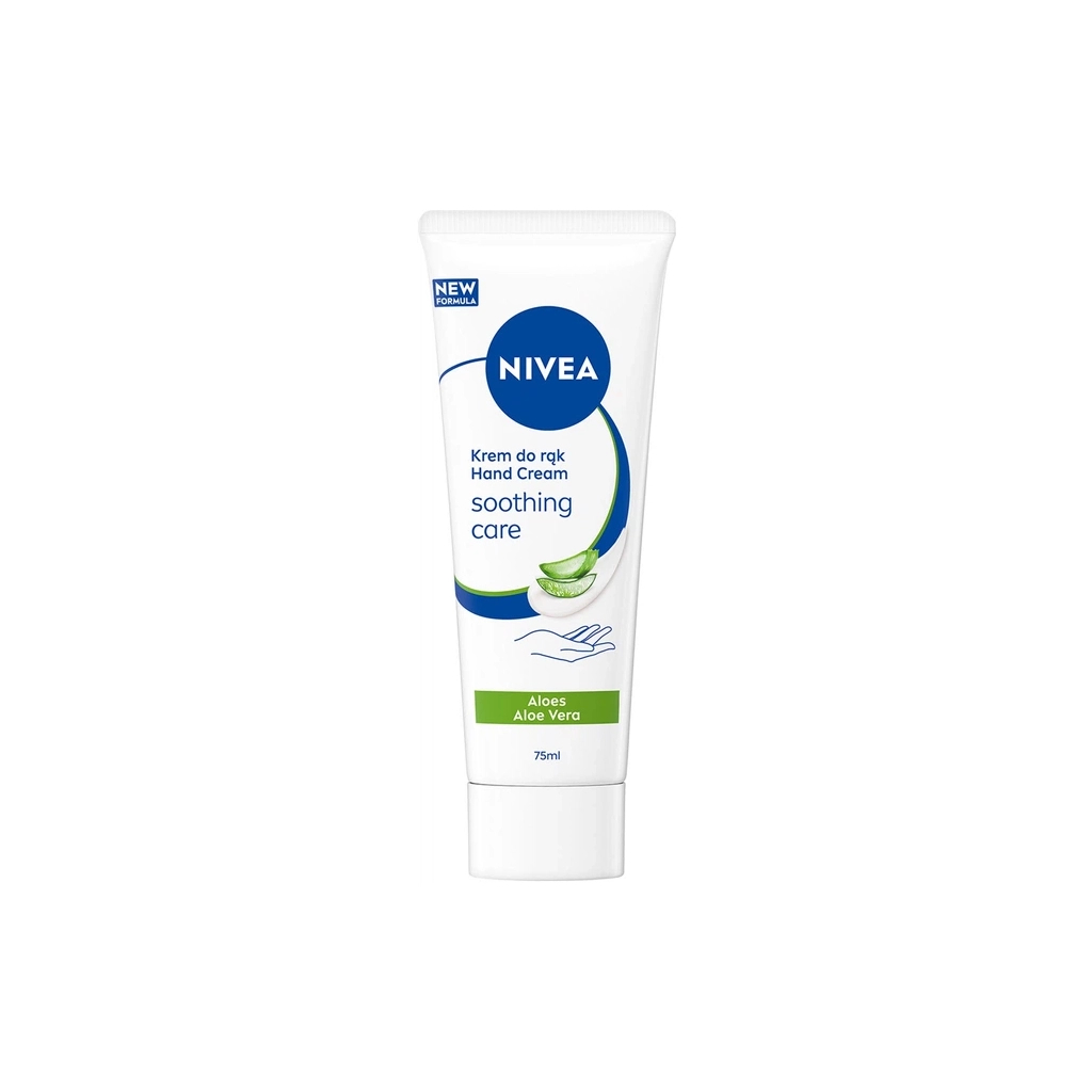 Крем для рук Nivea Soothing Care Hand Cream Заспокійливий догляд 75 мл (9005800291871)
