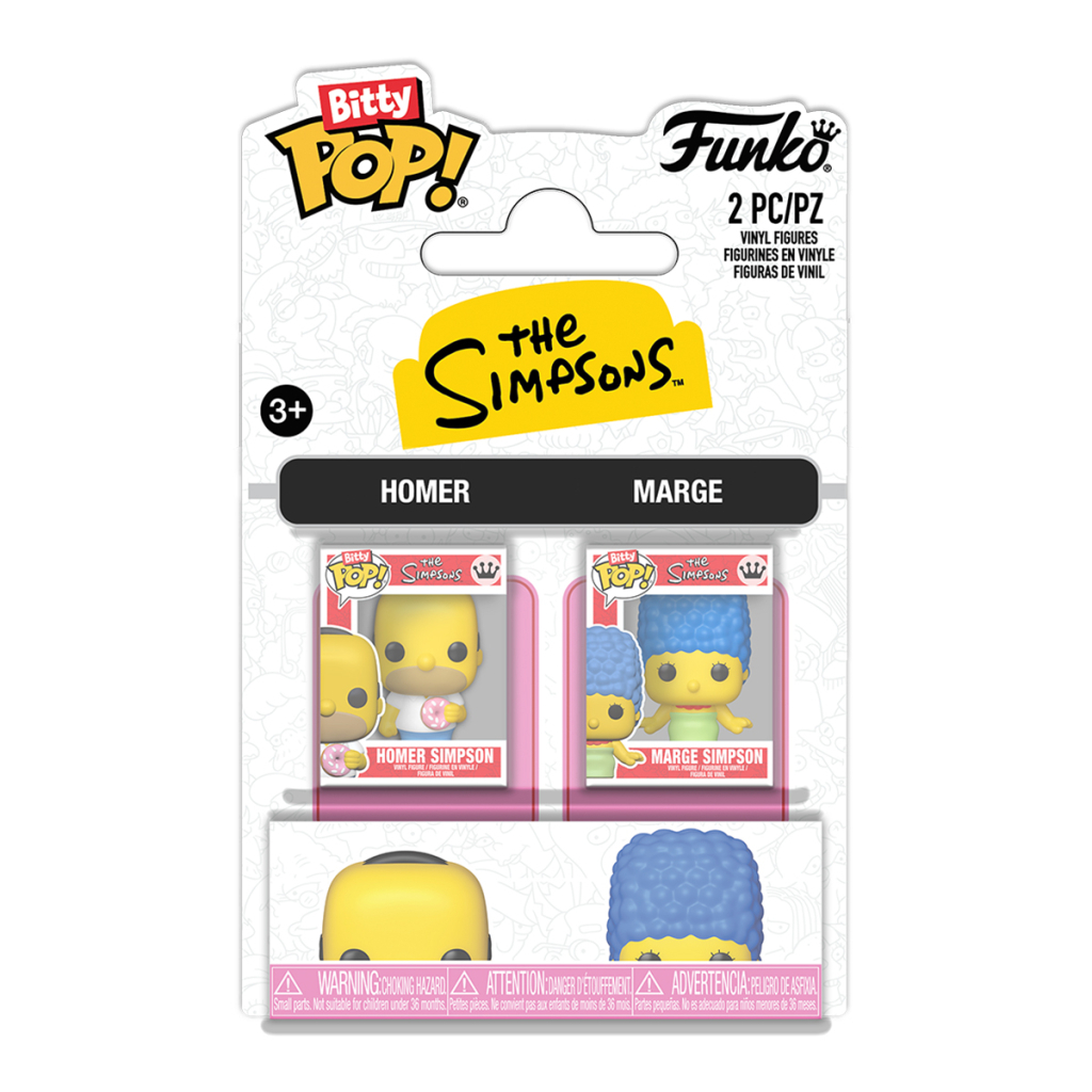 Фігурка Funko Pop набір Bitty POP! серії Сімпсони – Гомер и Мардж (94217)