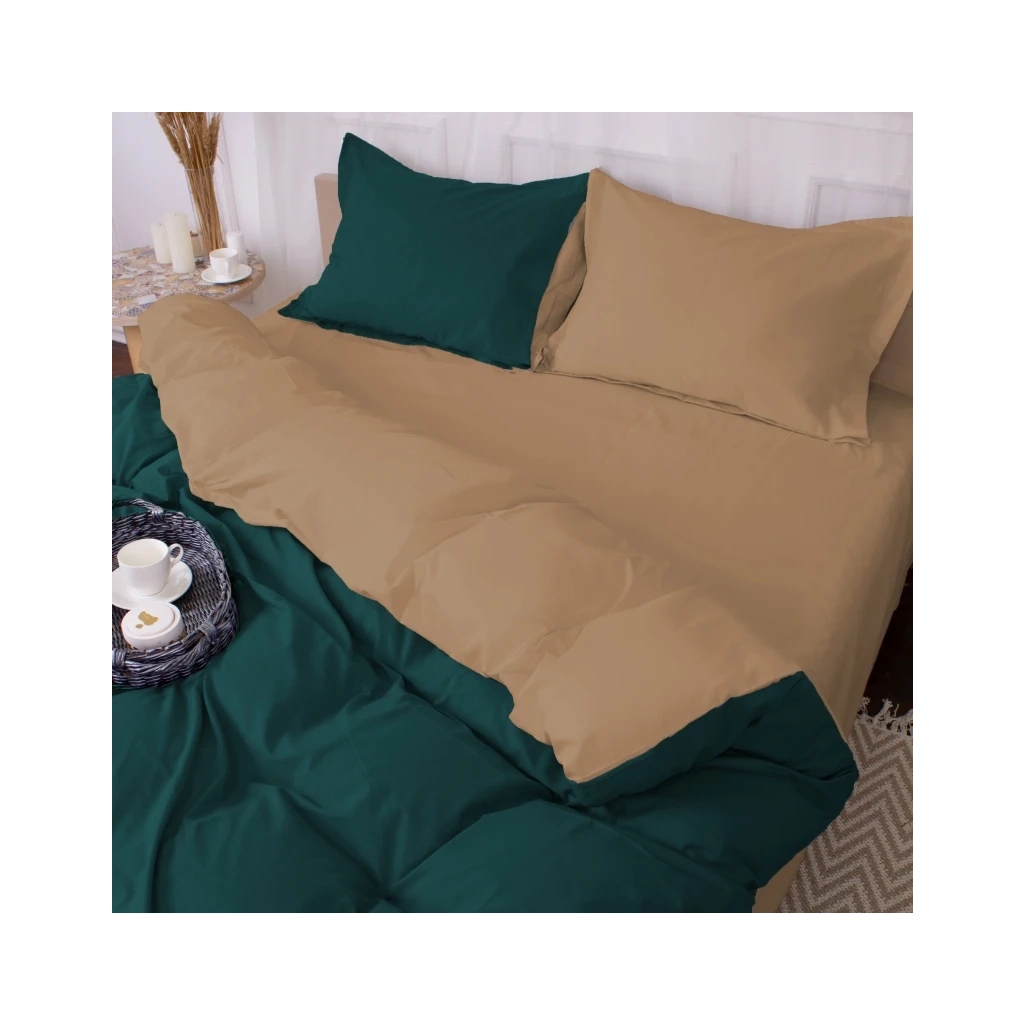 Постільна білизна MirSon Poplin Line 015 + 091 Hanna 2 x 160 x 220 (2200006282051)