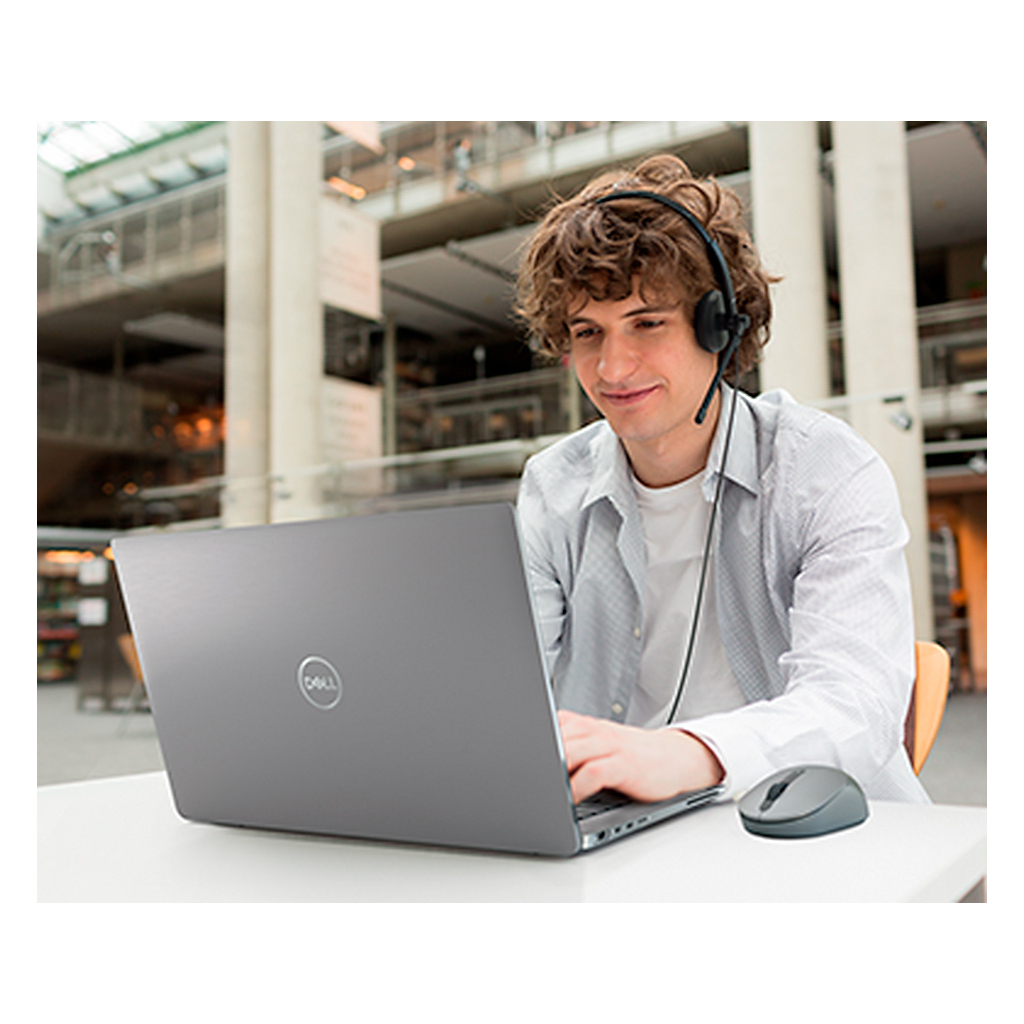 Навушники Dell WH1022 Stereo Headset Black (520-AAVV)