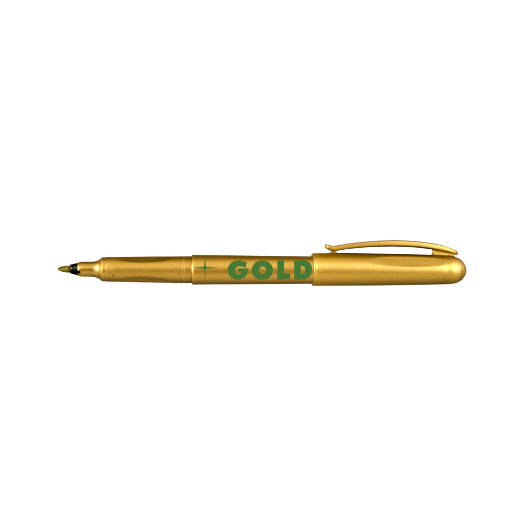 Маркер Centropen GOLD & SILVER 2670 M 1 мм, Gold color (2670/12)