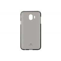 Чохол до мобільного телефона Goospery Transparent Jelly Samsung Galaxy J4 J400 Black (8809621284491)