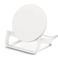 Зарядний пристрій Belkin Qi WIRELESS CHG STAND,FAST UNIVERSAL,10W,WHITE (F7U083VFWHT)