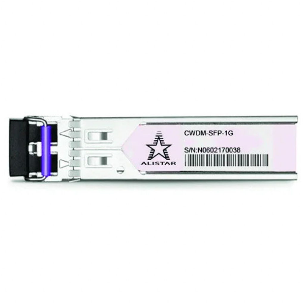 Модуль SFP Alistar Модуль SFP 1G 2SM CWDM LC 120KM TX1390nm DDM (SFP-1G-ZX2-C-39)