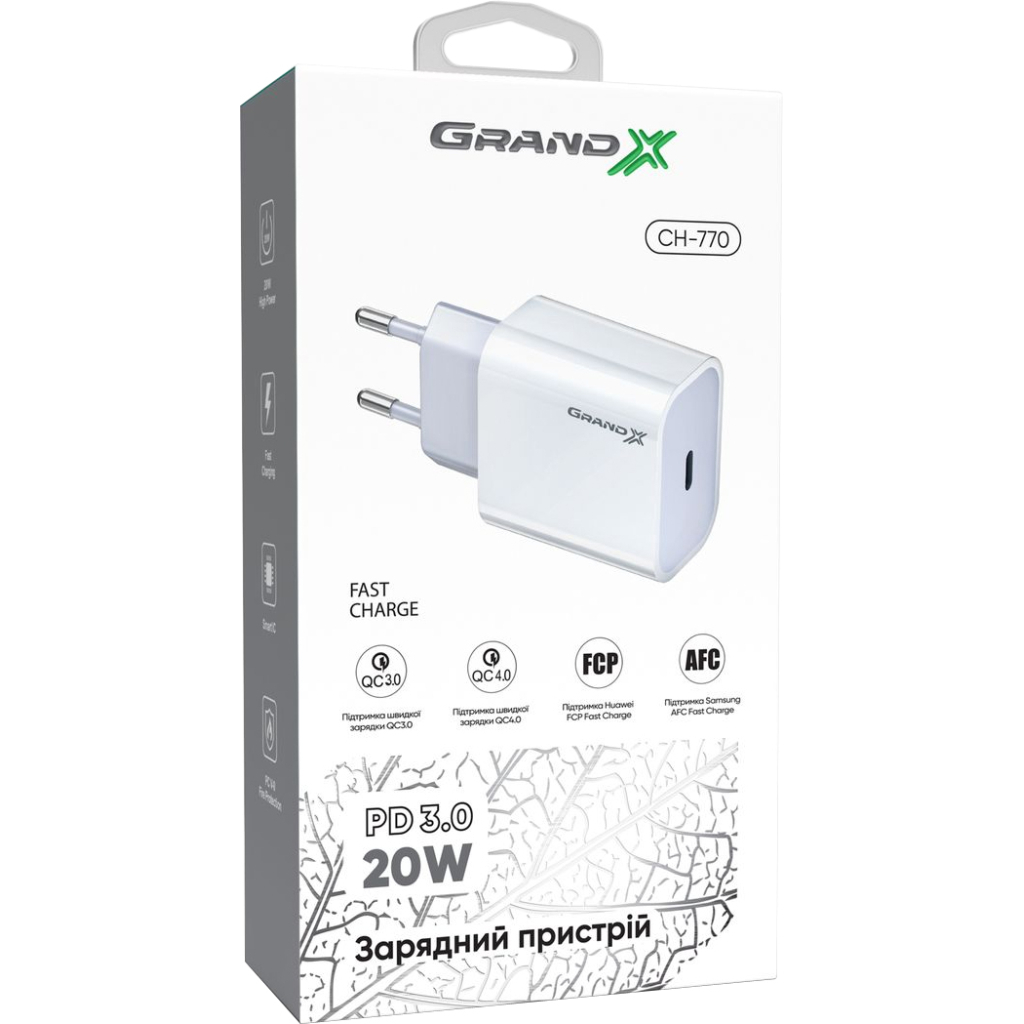 Зарядний пристрій Grand-X CH-770C Зарядний пристрій Grand-X CH-770C
