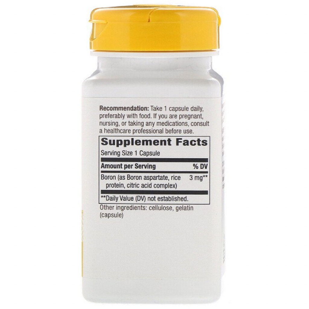 Мінерали Nature's Way Бор, 3 мг, Boron Complex, 100 капсул (NWY-41101)
