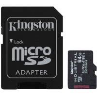 Карта пам'яті Kingston 64GB microSDXC class 10 UHS-I V30 A1 (SDCIT2/64GB)