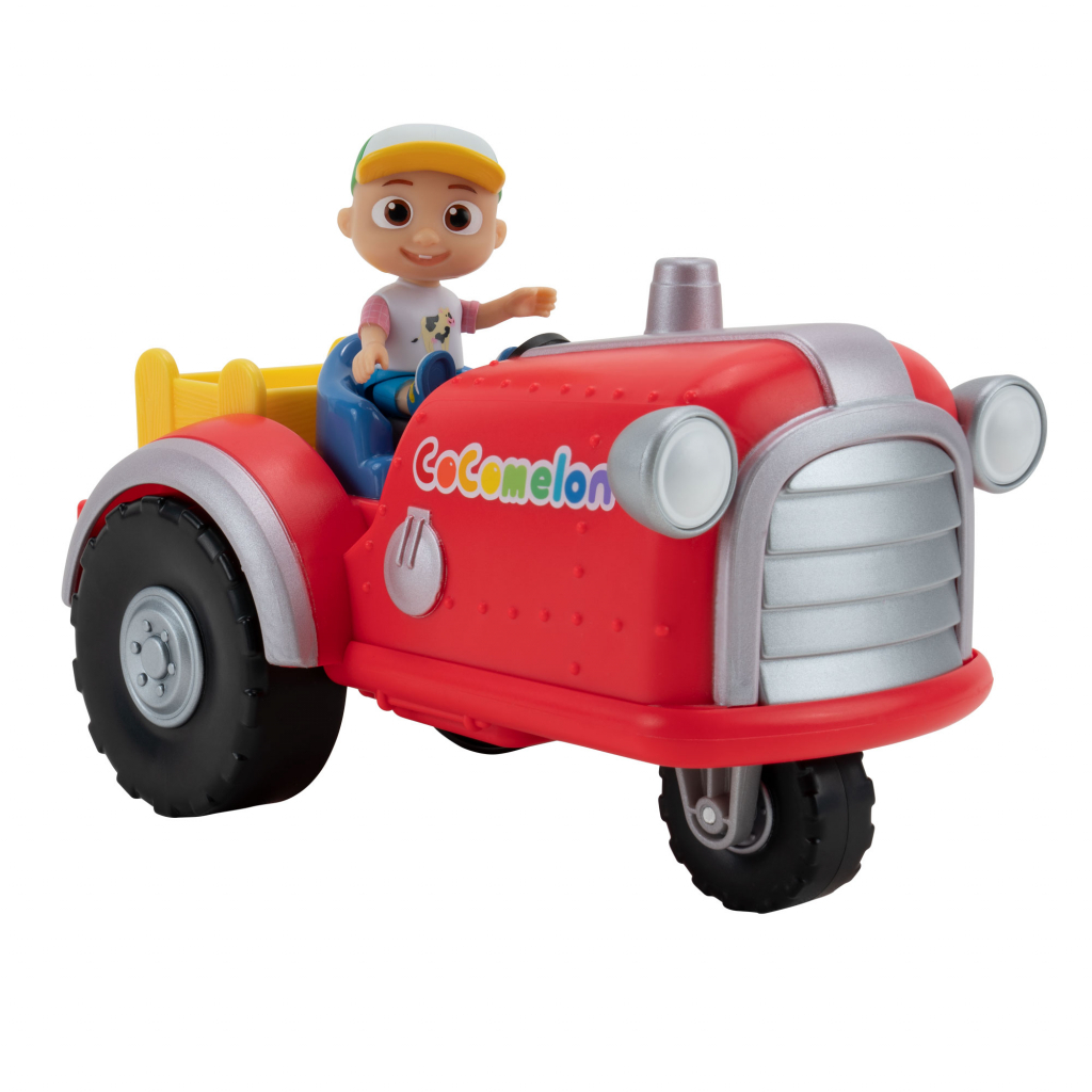 Розвиваюча іграшка CoComelon Feature Vehicle Трактор зі звуком (CMW0038)