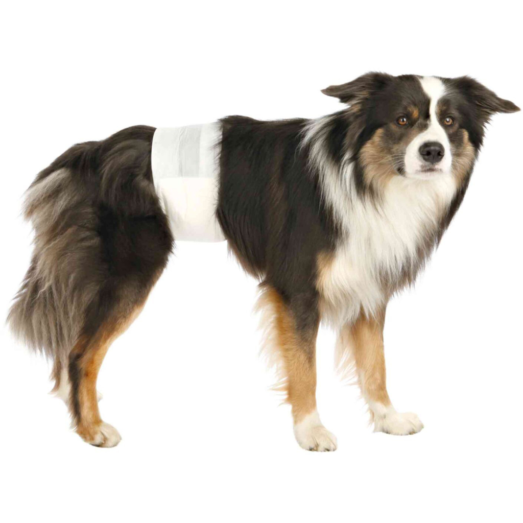 Підгузки для тварин Trixie для собак (кобелів) L-XL 60-80 см 12 шт (4011905236438)